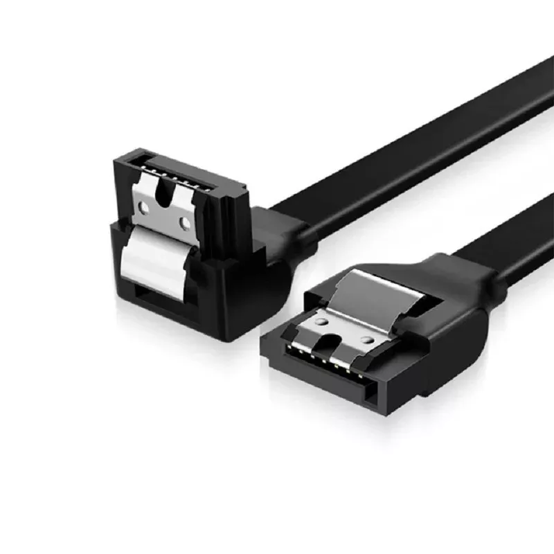 Convertidor de conexão de cabo de dados SATA 3.0 para disco rígido SSD HDD Adaptador de cabo Sata III de alta velocidade Cabo de transmissão de sinal