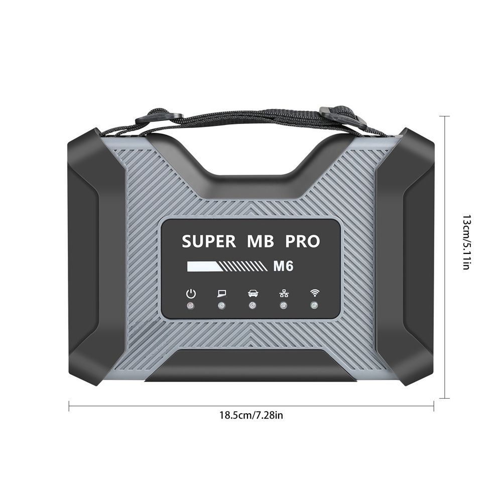 Super MB Pro M6 Ferramenta de Diagnóstico Estrela Sem Fio com Multiplexer + Cabo Lan + Cabo de Teste Principal