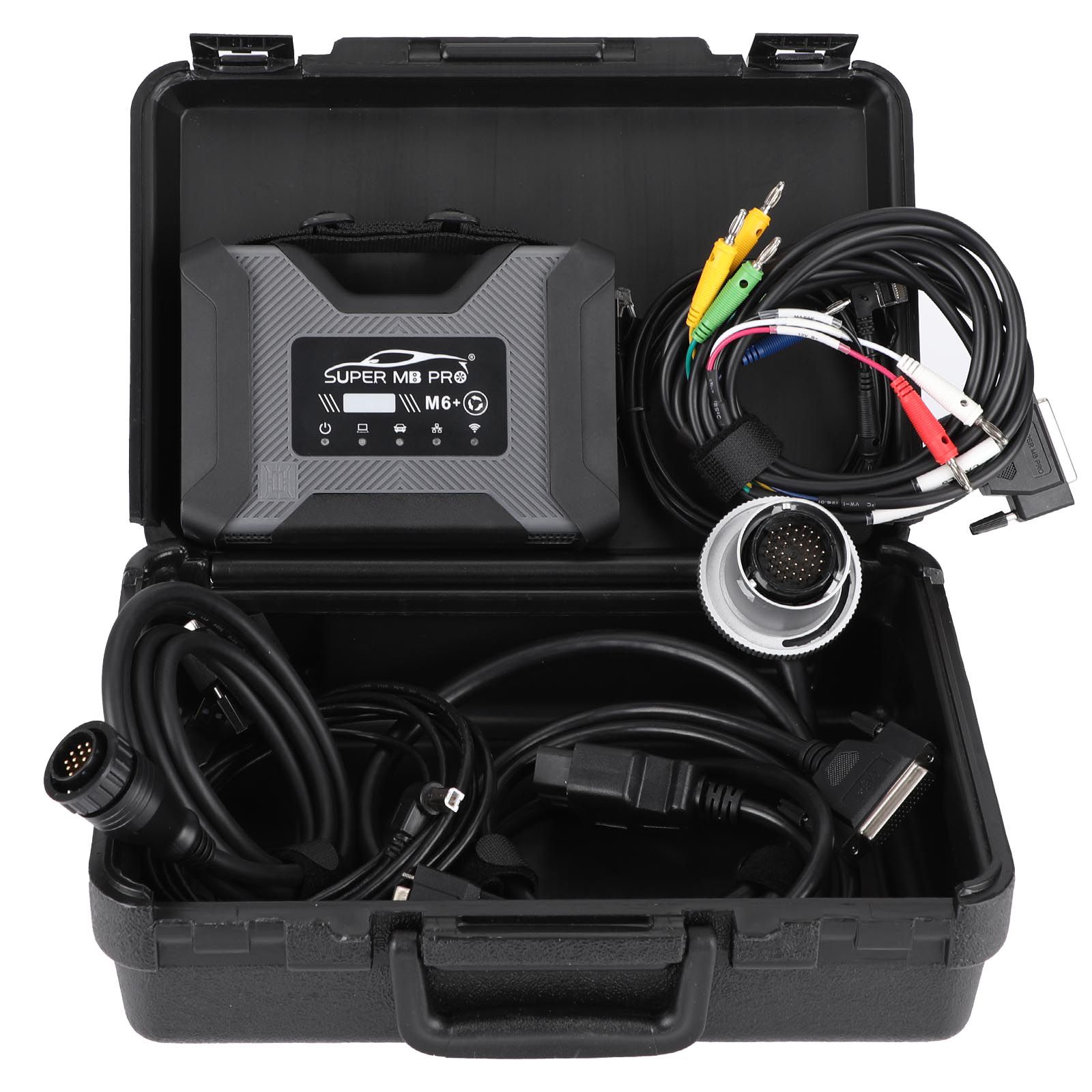 2025 Super MB Pro M6 + PRO Pacote completo para Doip Benz Diagnostic Tool Support BMW Aicoder E-SYS e Immercode, APP Bimmerlink