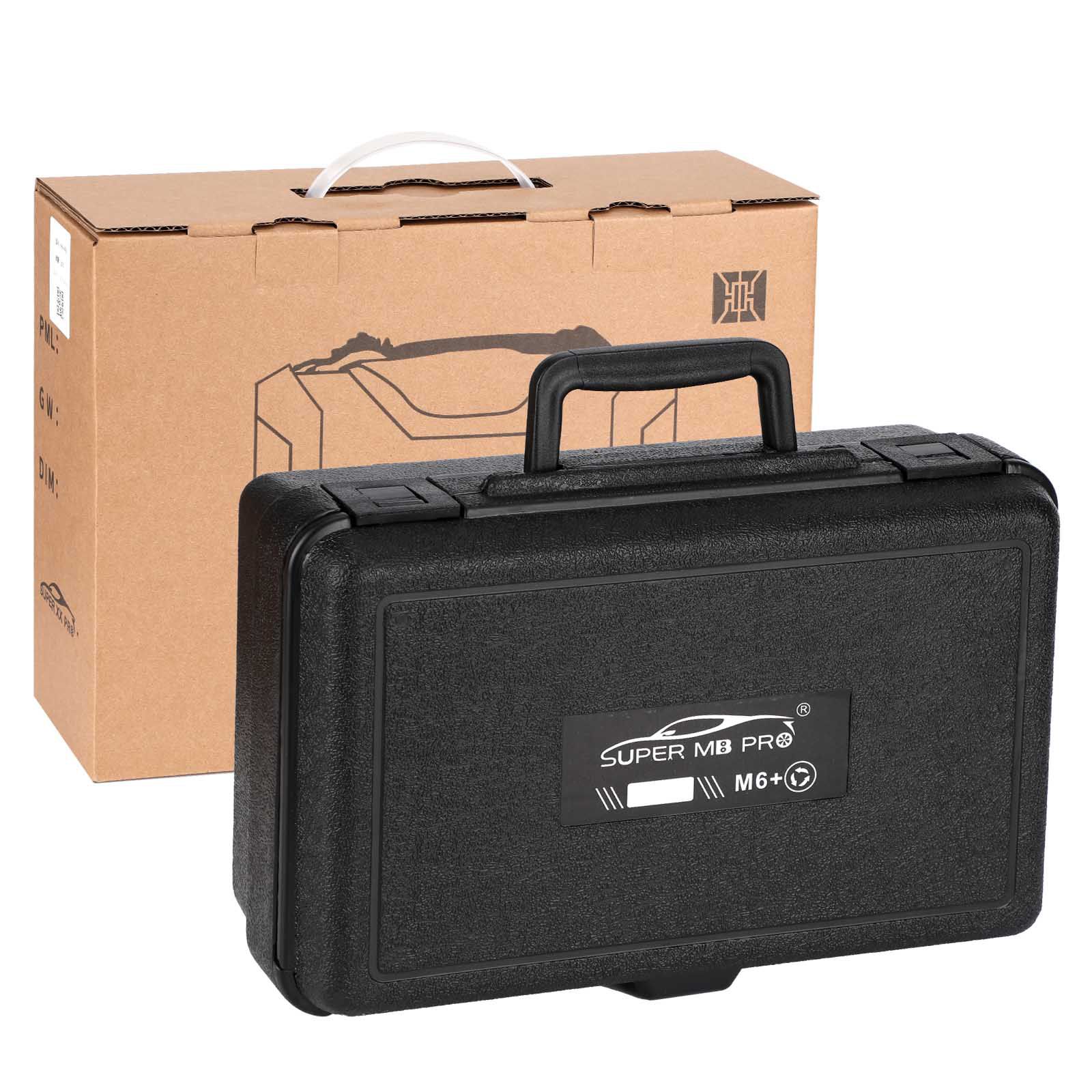 2025 Super MB Pro M6+ PRO Pacote completo DoIP Benz ferramenta de diagnóstico com V2024.9 512G SSD para carros e caminhões