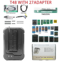 Suporte ao programador T48 31000 ICs para SPI/Nor/NAND Flash BIOS MCU EEPROM AVR PIC+39 substituição da parte TL866II/TL866CS