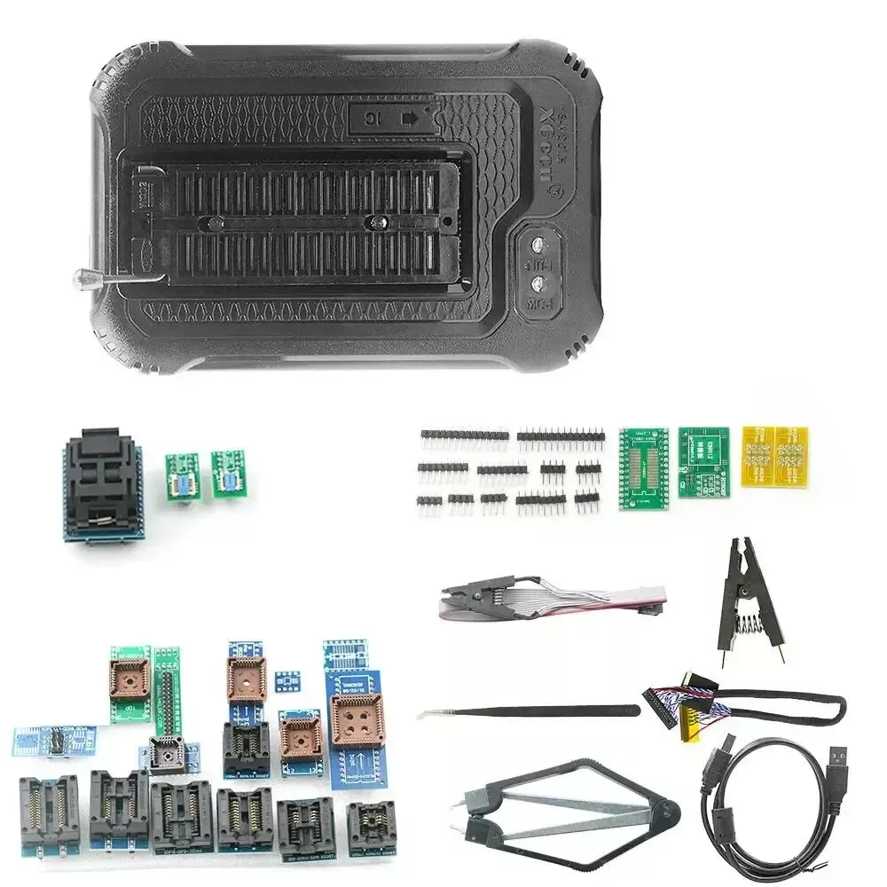 Suporte ao programador T48 31000 ICs para SPI/Nor/NAND Flash BIOS MCU EEPROM AVR PIC+39 substituição da parte TL866II/TL866CS