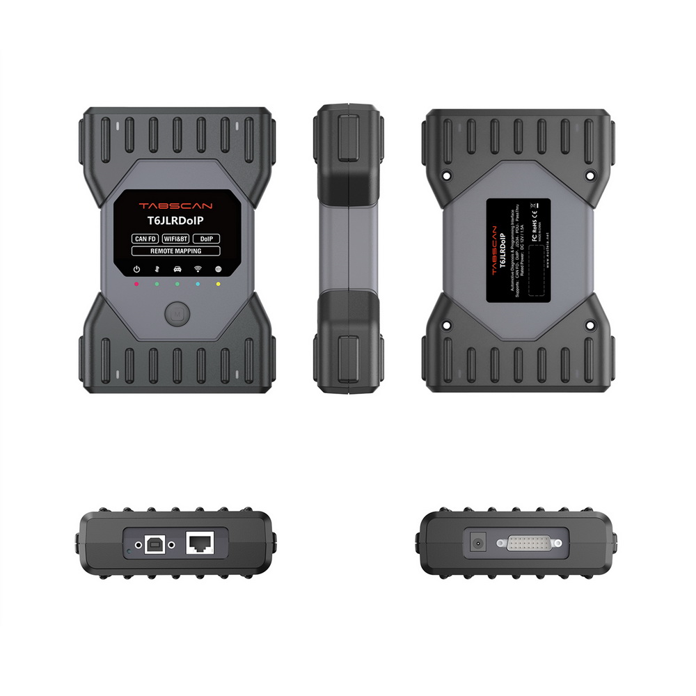 TabScan T6JLRDoIP Ferramenta de diagnóstico de nível OE para Land Rover e Jaguar suporta SDD Pathfinder TOPIX