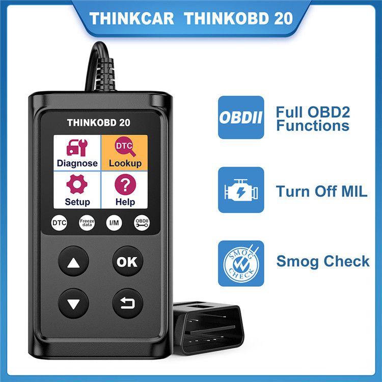 THINKCAR THINKOBD 20 Profissional OBD2 Car Auto Ferramenta de Diagnóstico OBD 2 Scanner Automotivo Code Reader Check Engine Light