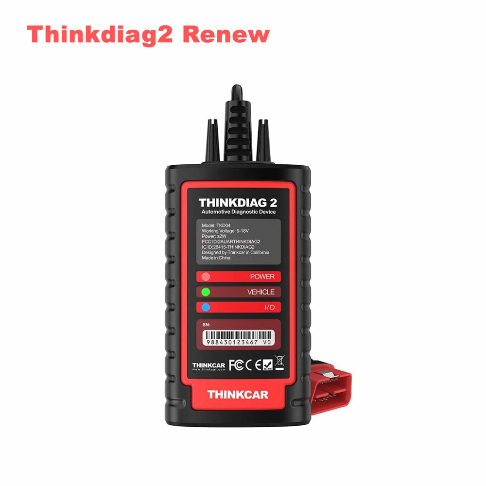 ThinkCar Thinkdiag2 Licença de todas as marcas de carros 1 ano Atualização gratuita online (sem hardware)