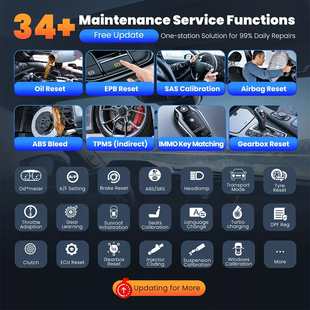 THINKCAR THINKSCAN 689BT ferramenta profissional de diagnóstico do carro CANFD DOIP bi-direcional da codificação do ECU 34 redefinir o scanner completo do sistema Obd2