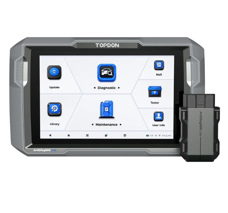 2025 TOPDON ArtiDiag 900 Lite 8" Diagnóstico completo do sistema da ferramenta de digitalização com 8 funções de redefinição