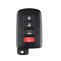 Xhorse VVDI Toyota XM Smart Key Shell 1742 com 3 + 1 Botão 5 pçs/lote