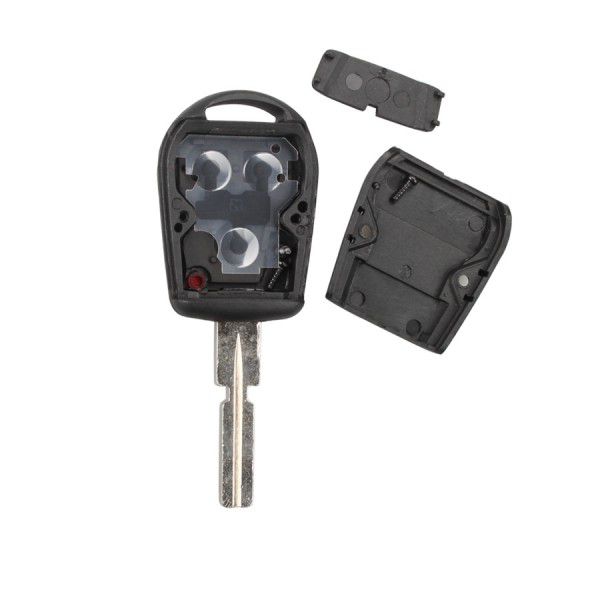 Transponder Key Shell 3 Button 4 Track for BMW 5pcs /lot
