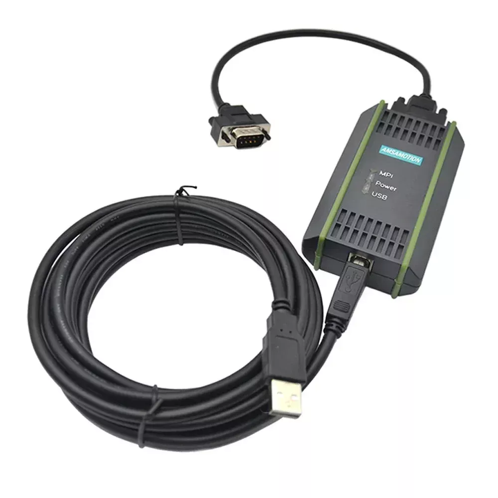 USB-MPI 6ES7 972-0CB20-0XA0 para Siemens S7-200/300/400 PLC programação cabo USB para MPI/DP/PPI PC adaptador RS485 0CB20 programador