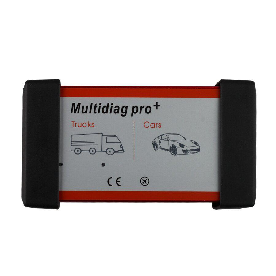 V2015.03 New Design Multidiag Pro + For Cars /Trucks and OBD2 Without Bluetooth