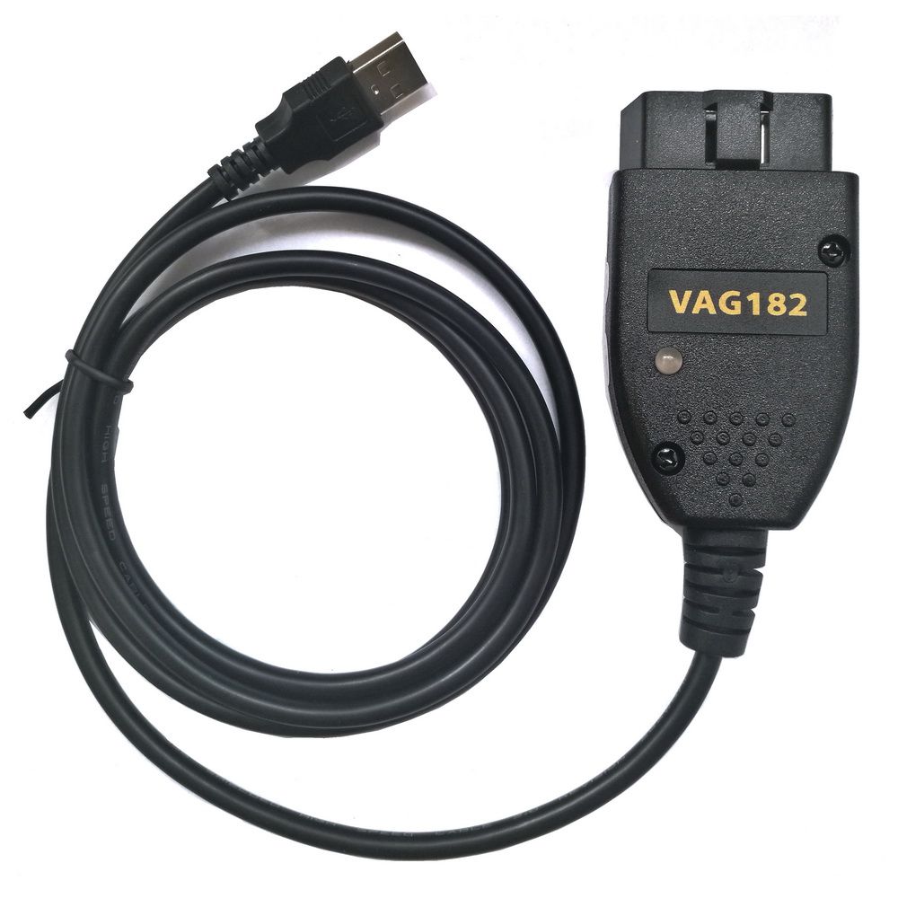 VAG COM Cable VCDS V18.2 HEX USB Interface para VW, Audi, Seat, Skoda Support Multi -Launguage