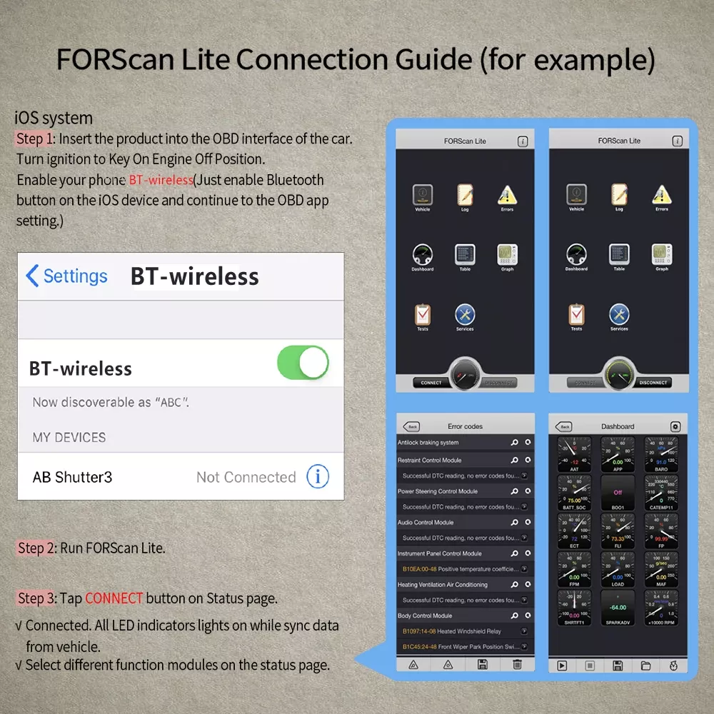 Vgate vLinker FD+ ELM327 Bluetooth 4.0 para Ford FORScan wifi OBD2 carro diagnóstico OBD 2 leitor J2534 ferramenta automática ELM 327 V1 5