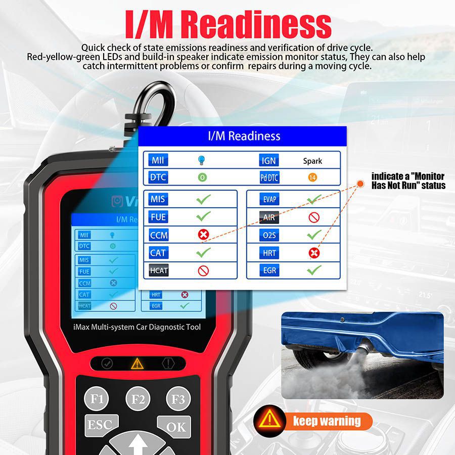 VIDENT iMax4304 GM Full System Car Diagnostic Tool for Chevrolet, Buick, Cadillac, Oldsmobile, Pontiac and GMC