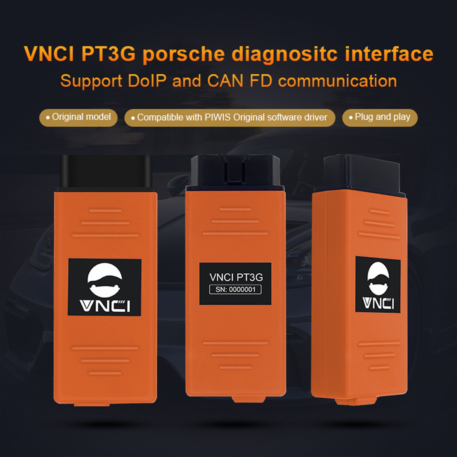 Scanner de diagnóstico VNCI PT3G com software pré-instalado no computador portátil i5 512G Panasonic MX4 pronto para uso