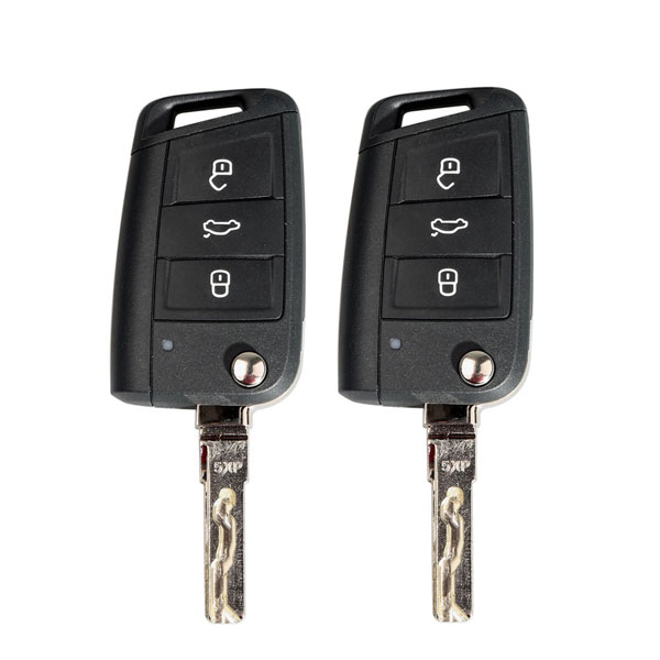 Newest Full Set Lock com 3 -Button Keys of VW MQB