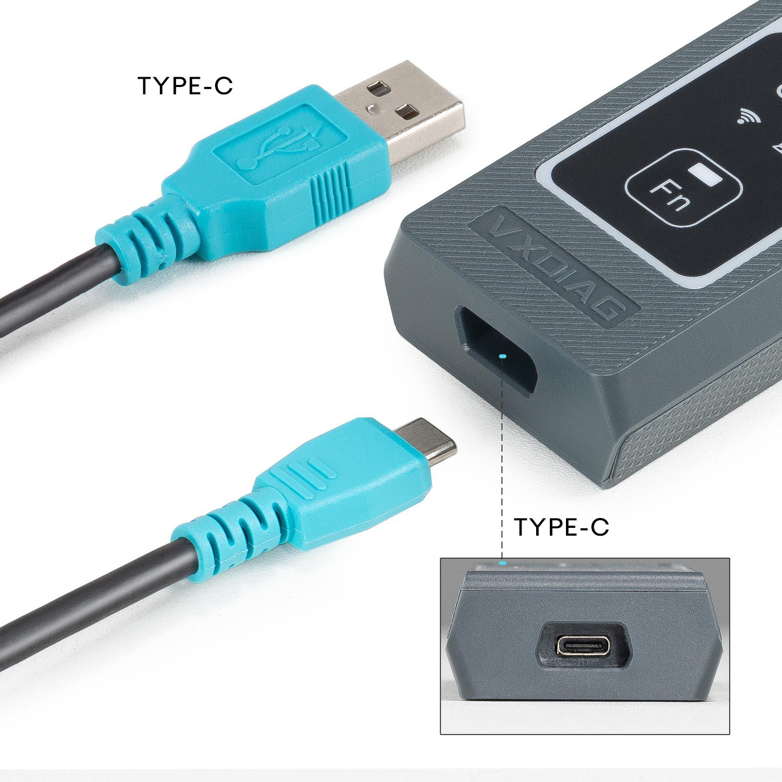 VXDIAG VCX-FD VCX FD Hardware Somente sem Licença de Autorização de Marca de Carro
