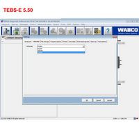 Software de Diagnóstico Wabco TEBS-E 5.50 + PIN Calculator Suporte ao serviço de instalação Inglês e Alemão Russo Lauguage
