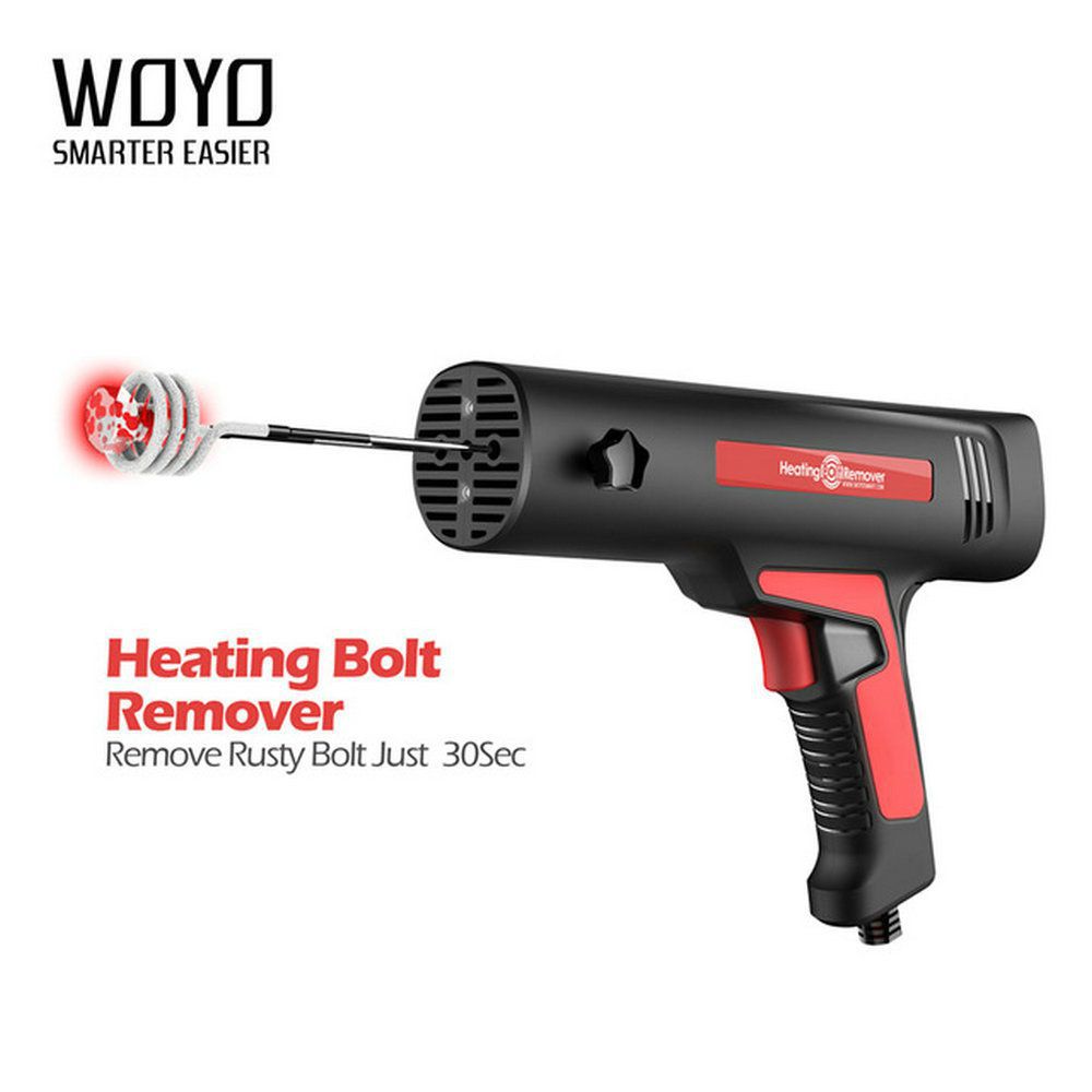 WOYO Induction Heating Bolt Remover Máquina para porca corrosiva congelada enferrujada do parafuso do carro e da máquina compatível 12V/110V/220V