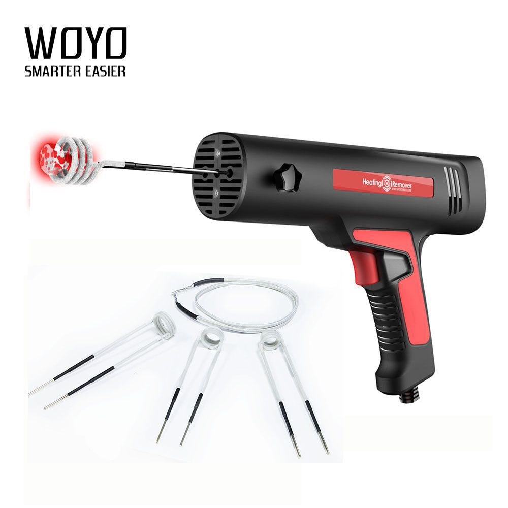 WOYO Induction Heating Bolt Remover Máquina para porca corrosiva congelada enferrujada do parafuso do carro e da máquina compatível 12V/110V/220V