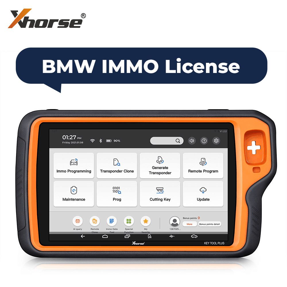 Xhorse BMW IMMO Licença de Software de Programação Adequado para VVDI Key Tool Plus VAG Versão