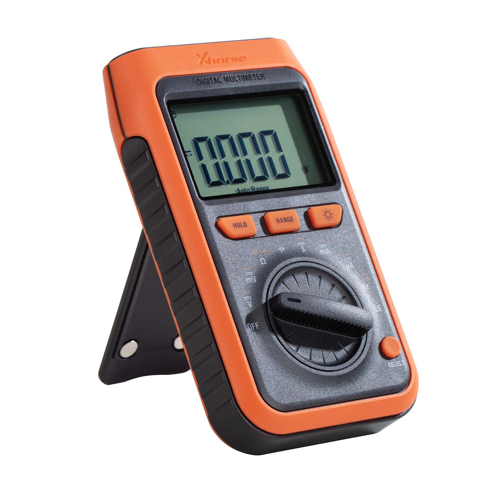 2024 Xhorse Digital Multimeter grande tela com alta definição teste de corrente de vazamento de alta precisão