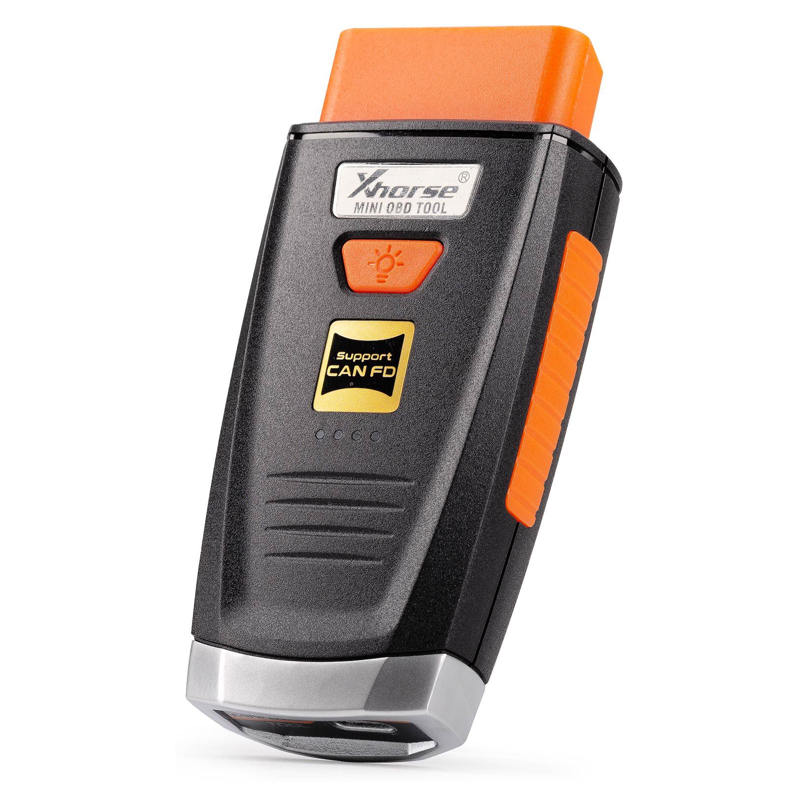 2024 Xhorse Mini OBD ferramenta V2 XDMO20 apoia recentemente o protocolo CANFD/luz LED/caixa IMMO 8A toda a chave perdida