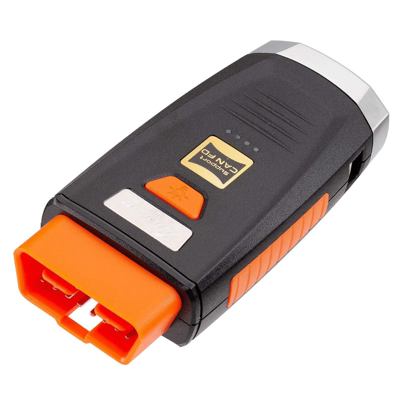 2024 Xhorse Mini OBD ferramenta V2 XDMO20 apoia recentemente o protocolo CANFD/luz LED/caixa IMMO 8A toda a chave perdida