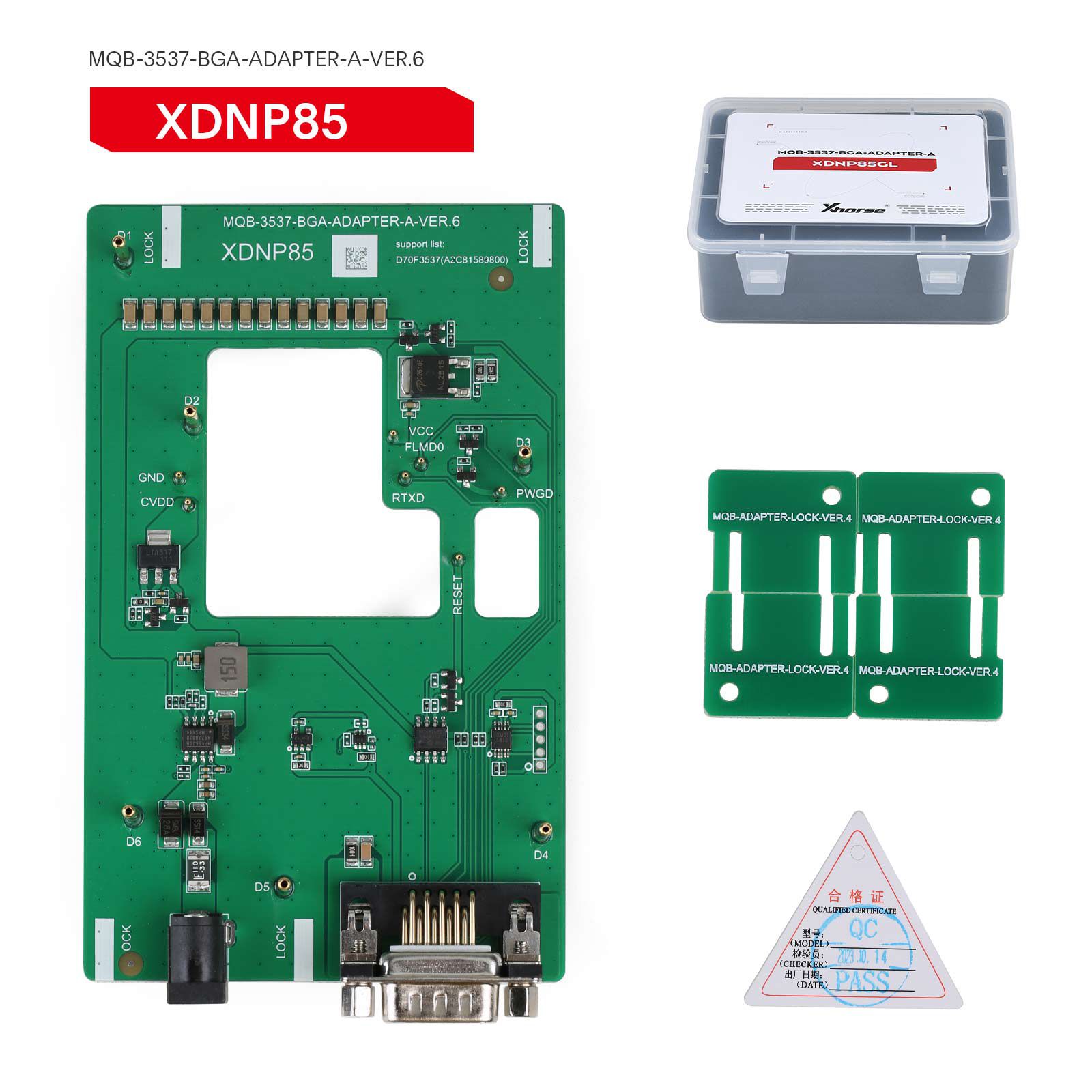 2024 Xhorse MQB48 Sem desmontagem Sem solda 13 adaptadores de conjunto completo XDNPM3GL