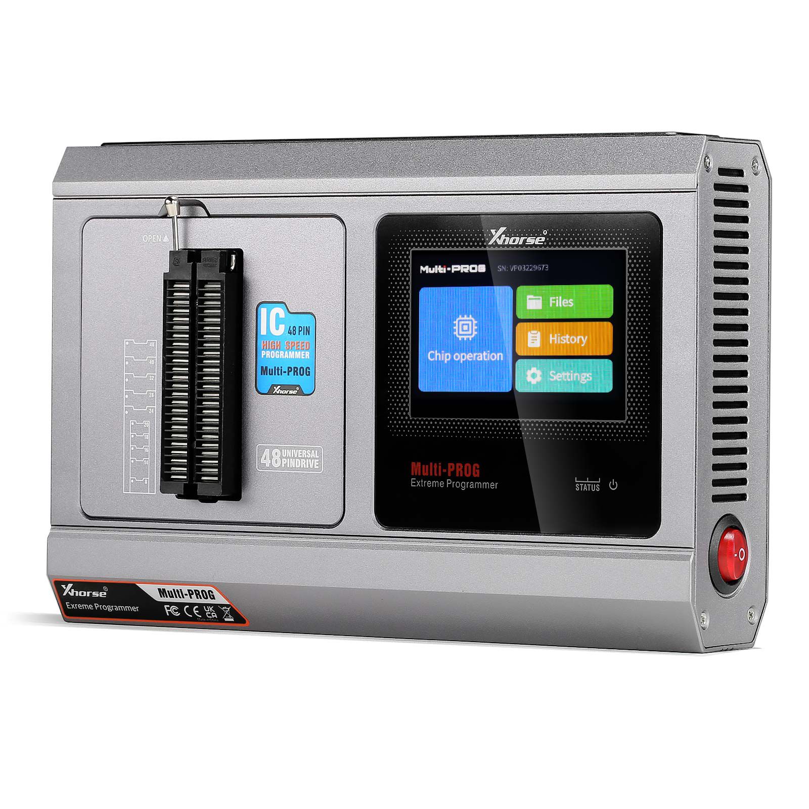 2025 Xhorse Multi Prog Programador Multi-Prog Programador ECU TCU de nível profissional com licença MQB48 gratuita Versão de atualização do VVDI Prog