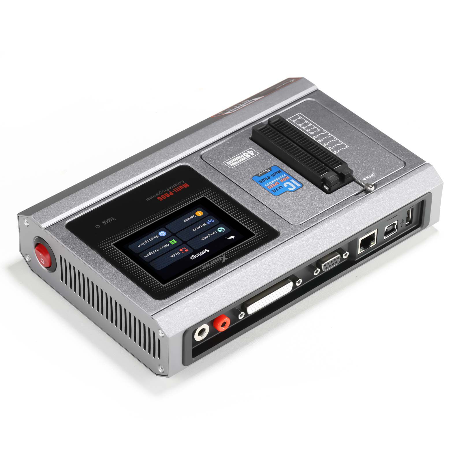 2025 Xhorse Multi Prog Programador Multi-Prog Programador ECU TCU de nível profissional com licença MQB48 gratuita Versão de atualização do VVDI Prog