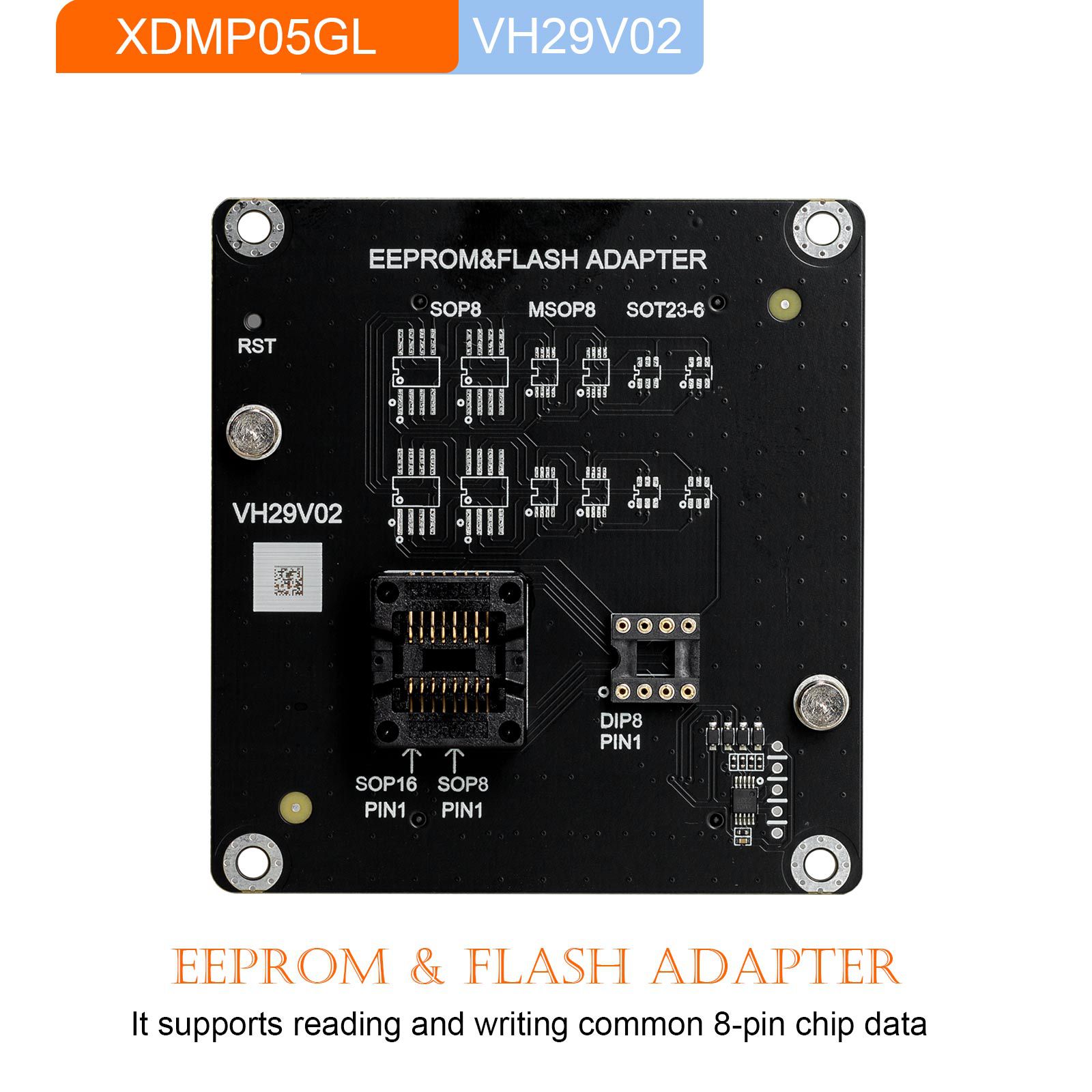 2024 Xhorse Multi Prog Programador Adaptadores XDMP04GL VH24 SOP44 TSOP48 + XDMP05GL VH29 EEPROM FLASH + XDMP06GL VH30 SOP44 + XDMP07GL VH31 TSOP48