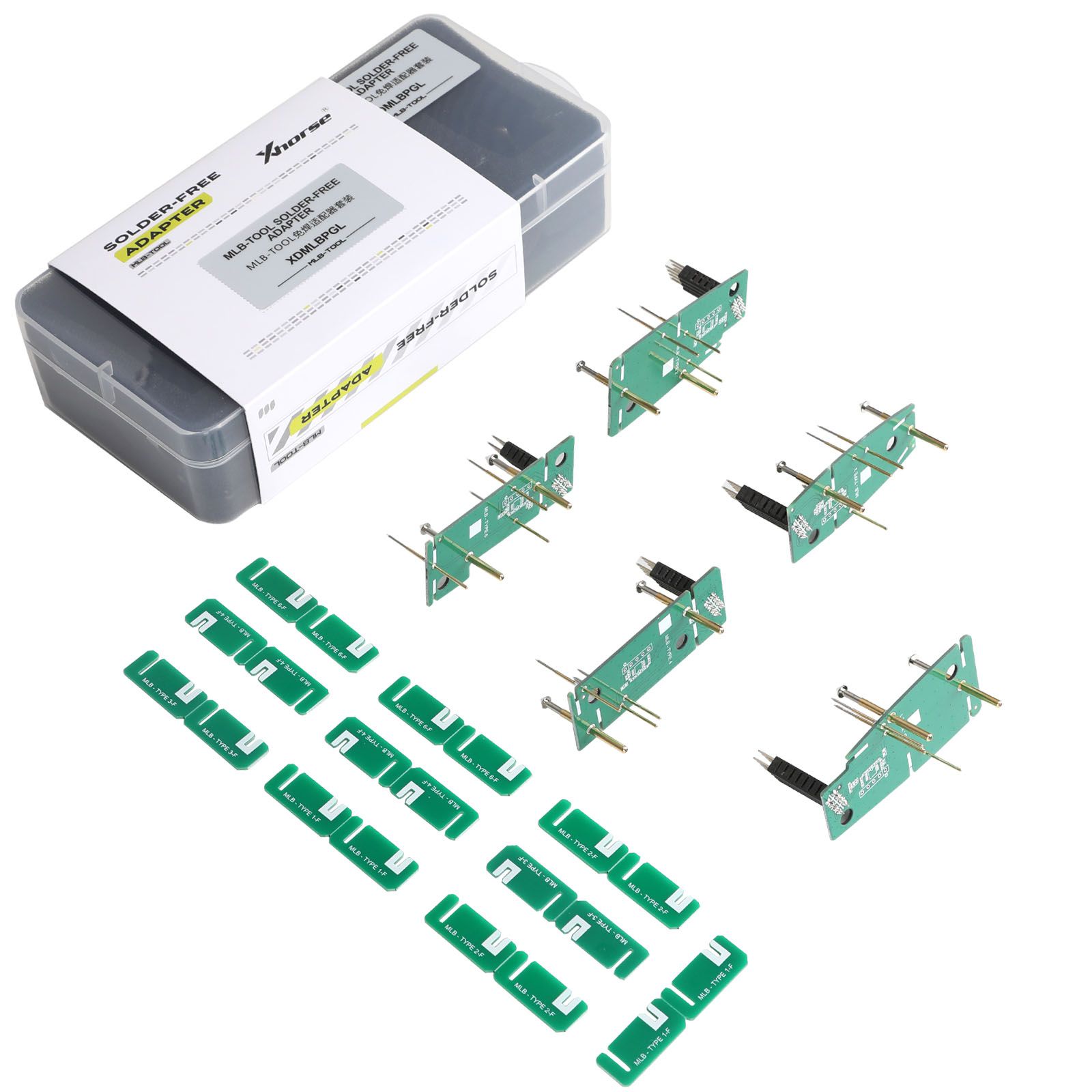 Xhorse VVDI MLB TOOL XDMLB0GL com adaptador sem solda Suporte ao kit XDMLBPGL Adicionar chaves para modelos MLB