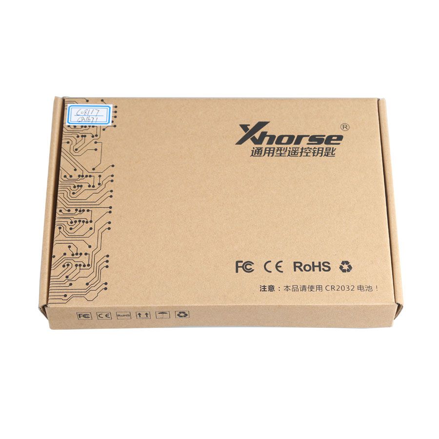 XHORSE Hyundai Style Universal Remote Key 3 Buttons X007 for VDI Key Tool 5pcs /lot