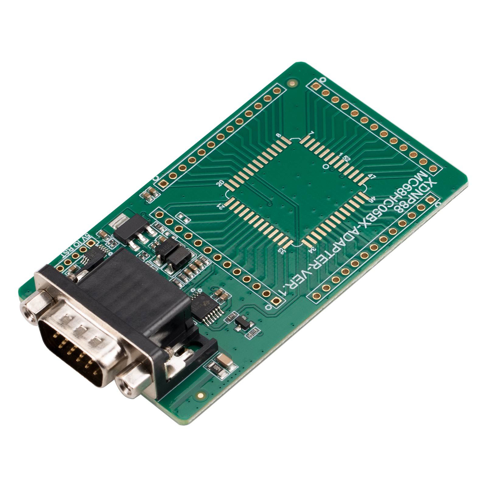 Adaptador XHORSE XDNP88GL MC68HC05BX usado com Multi-PROG, Key Tool Plus, Read & Write MC68HC05B32 (Pegada: PLCC52)