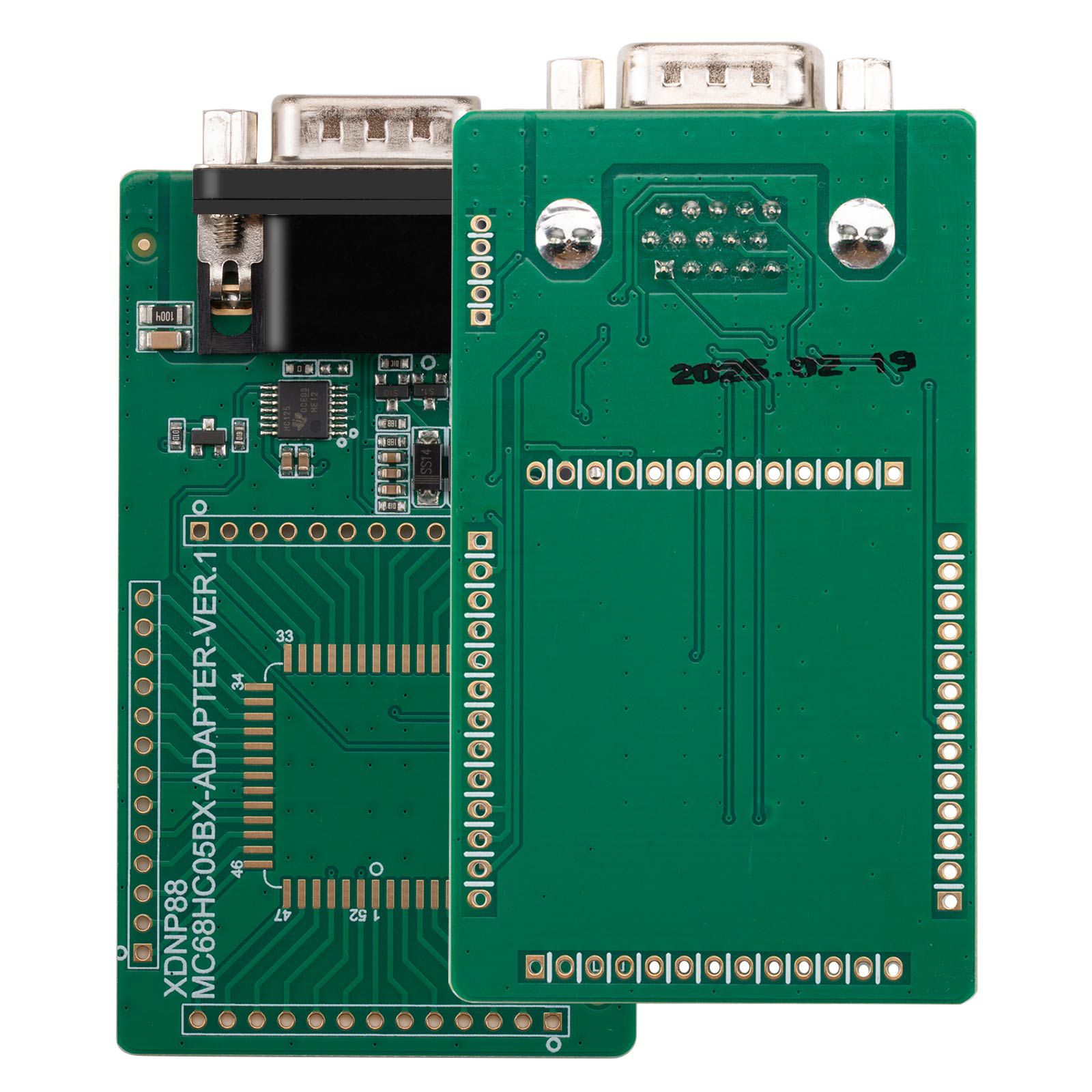 Adaptador XHORSE XDNP88GL MC68HC05BX usado com Multi-PROG, Key Tool Plus, Read & Write MC68HC05B32 (Pegada: PLCC52)