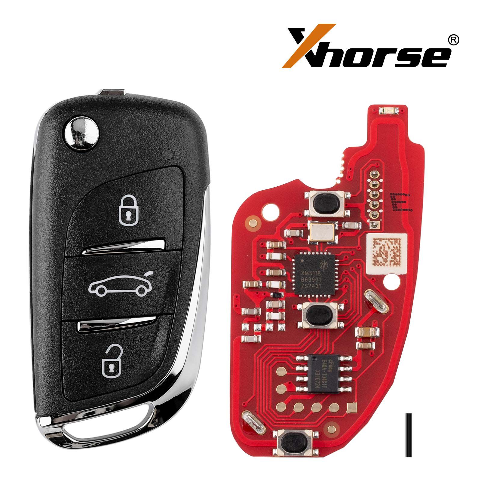 2025 Xhorse XKDS20EN DS Estilo Universal chave remota 5pcs / lote