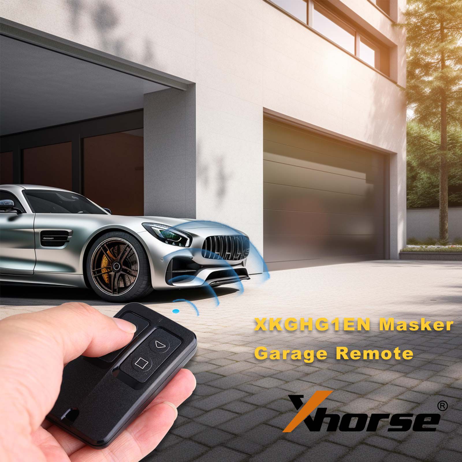 Mais novo XHORSE XKGMJ1EN porta da garagem chave remota universal 10pcs / lote