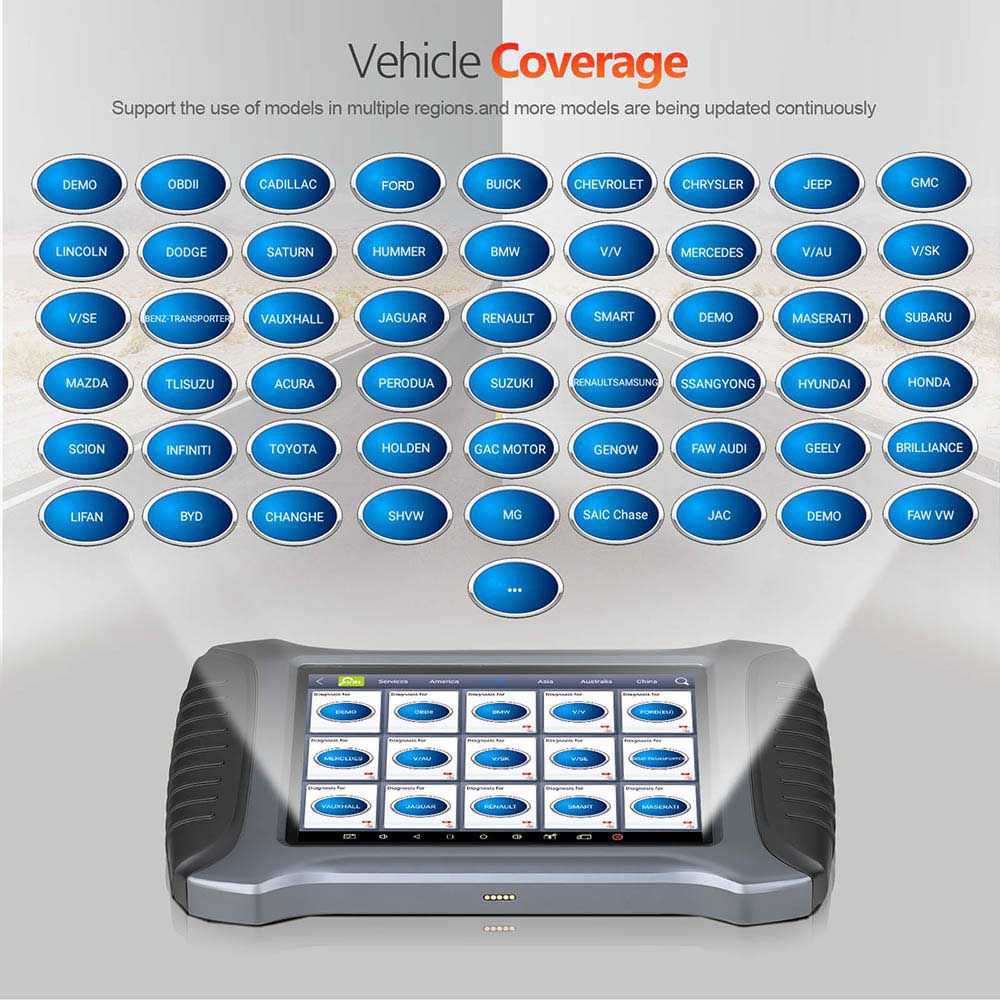 XTOOL A80 Pro Sistema Completo Ferramenta de Diagnóstico Suporte Benz e BMW Programação Online