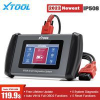 XTOOL InPlus IP508 OBD2 5 Sistema Ferramentas de Diagnóstico Do Carro ABS SRS AT Scanner do Motor com EPB Oil 6 Reset Auto VIN Online Free Update