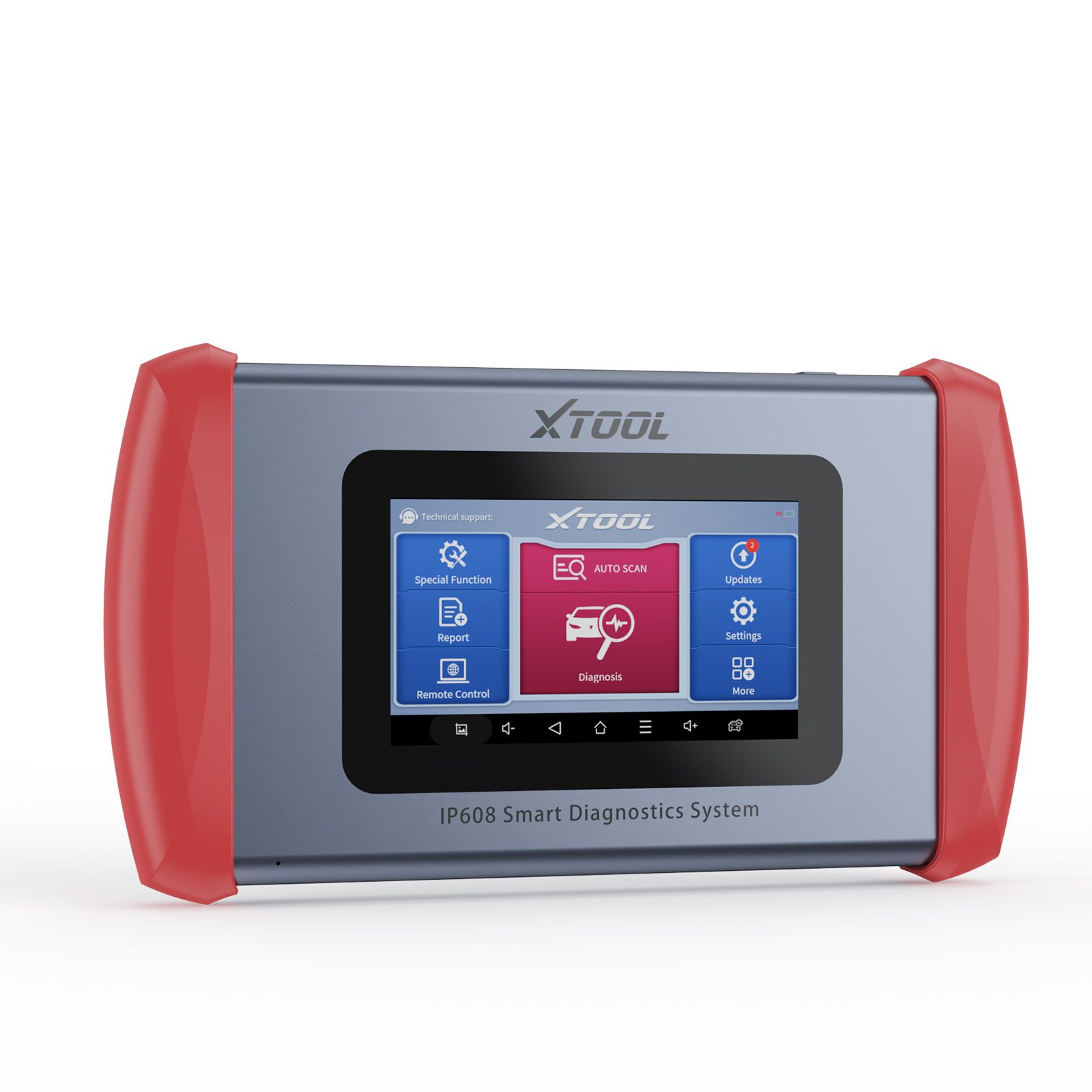 Suporte completo da ferramenta de diagnóstico do sistema do leitor IP608 OBD2 de XTOOL Inplus pode FD 30+ serviços e atualização gratuita da vida