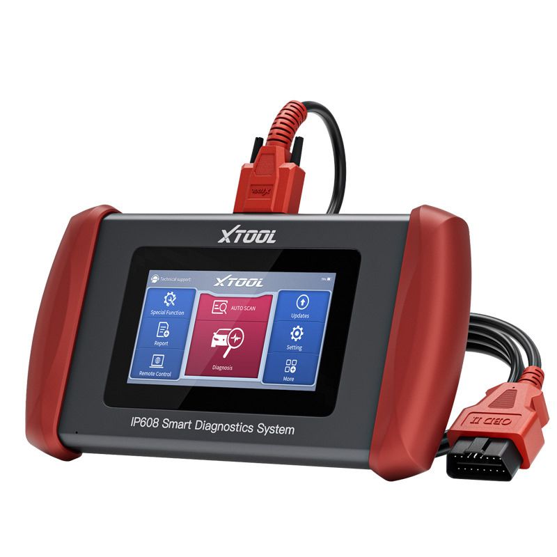 Ferramenta diagnóstica do varredor de XTOOL InPlus IP608 OBD2 Android 10.With CAN FD, 30+ serviços, toda a ferramenta da varredura do sistema, sangramento do ABS