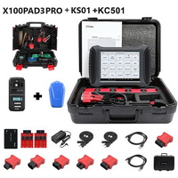 XTOOL X100 PAD3 Pro ferramentas de programação chave ferramentas bidirecionais de varredura com 38+ serviços diagnóstico completo do carro com KC501 toda a chave perdida