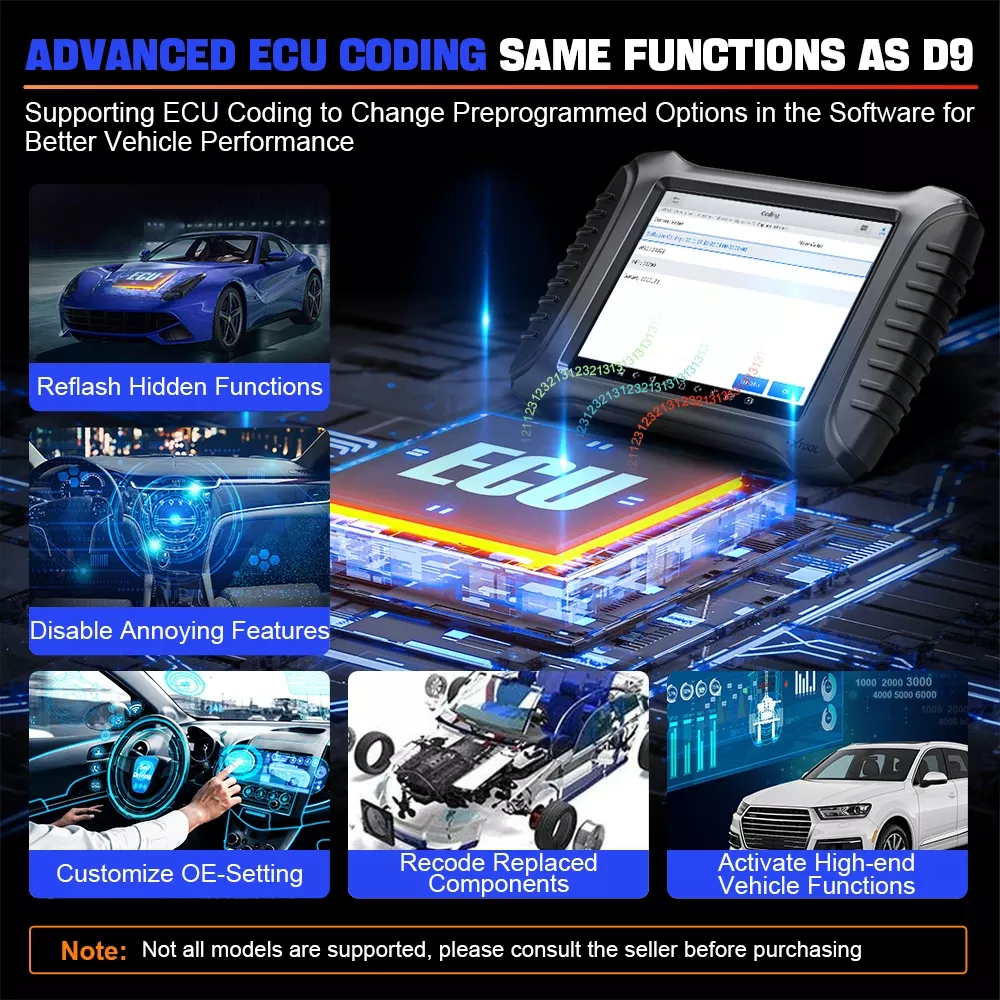 XTOOL X100 PAD3 Pro ferramentas de programação chave ferramentas bidirecionais de varredura com 38+ serviços diagnóstico completo do carro com KC501 toda a chave perdida