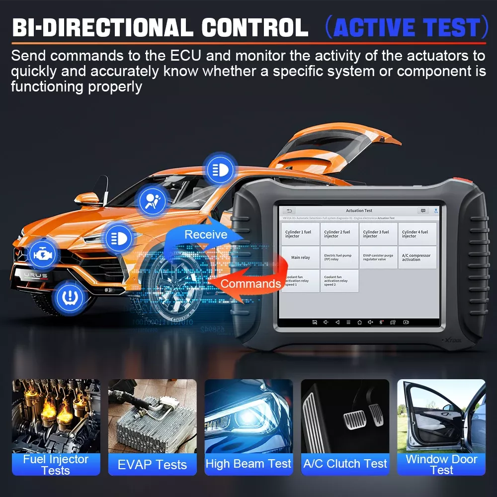 XTOOL X100 PAD3 Pro ferramentas de programação chave ferramentas bidirecionais de varredura com 38+ serviços diagnóstico completo do carro com KC501 toda a chave perdida