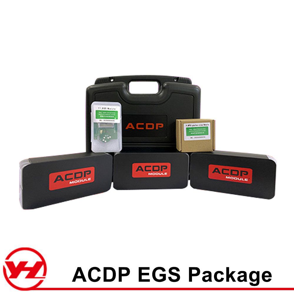 Yanhua ACDP EGS ISN Clear Gearbox/Transmission Clone Pacote para BMW/Mercedes/VW/MPS6 Volvo Land Rover TCU Programador com Licença