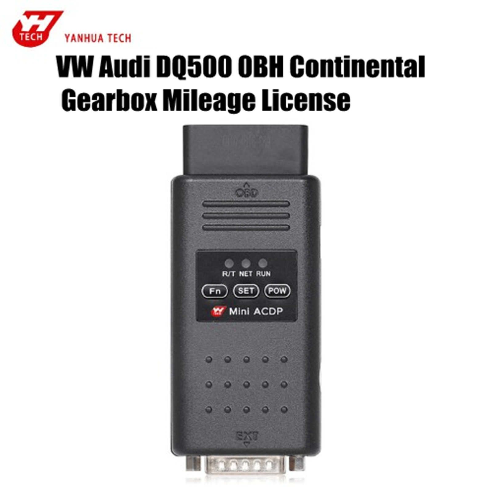 Licença Yanhua Mini ACDP para VW / Audi DQ500 0BH Continental Correção de quilometragem da caixa de engrenagens Trabalhando com Módulo 19 ou Módulo 25