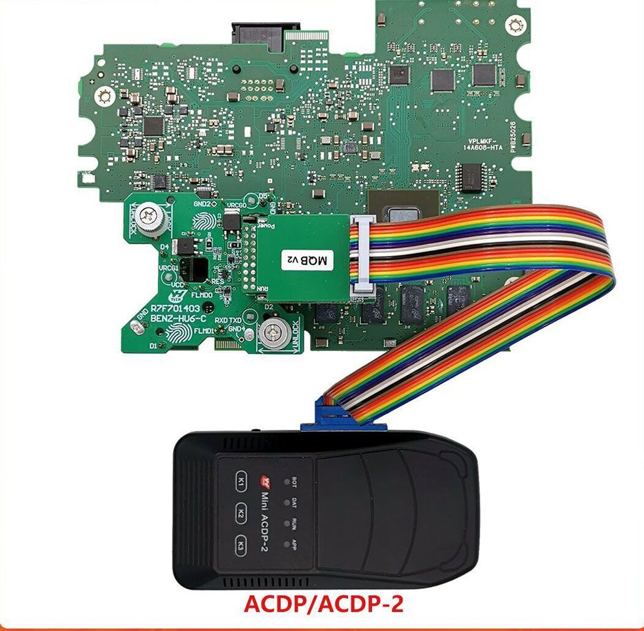 2025 Yanhua Mini ACDP-2 Módulo 37 para MB HU6 Módulo de instrumento (IC177) Correção de quilometragem