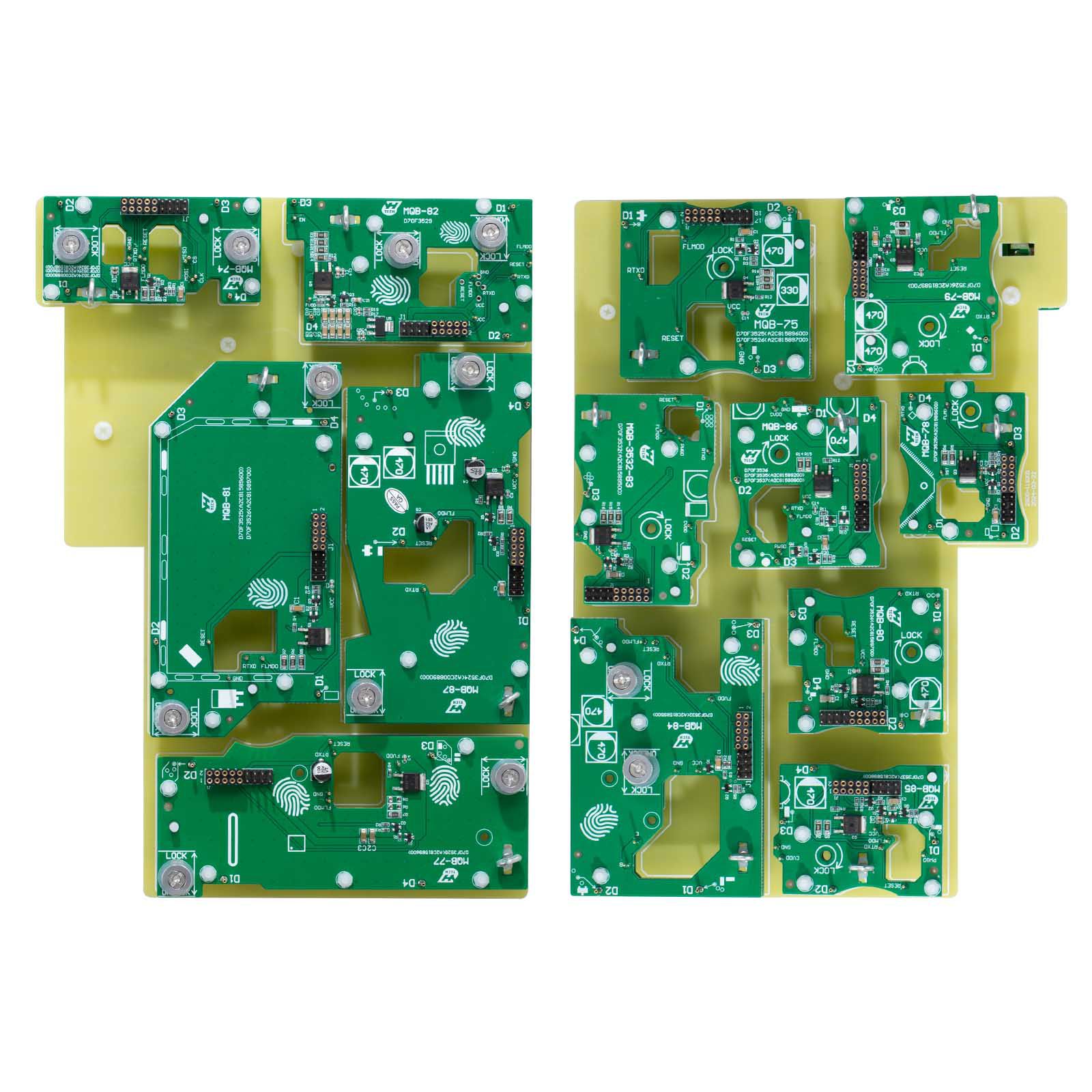 Yanhua ACDP VW MQB48 Módulo 33 com MQB RH850 Módulo 34 para VW Adicionar chaves Todas as chaves Instrumento perdido KM com licença A608 A609