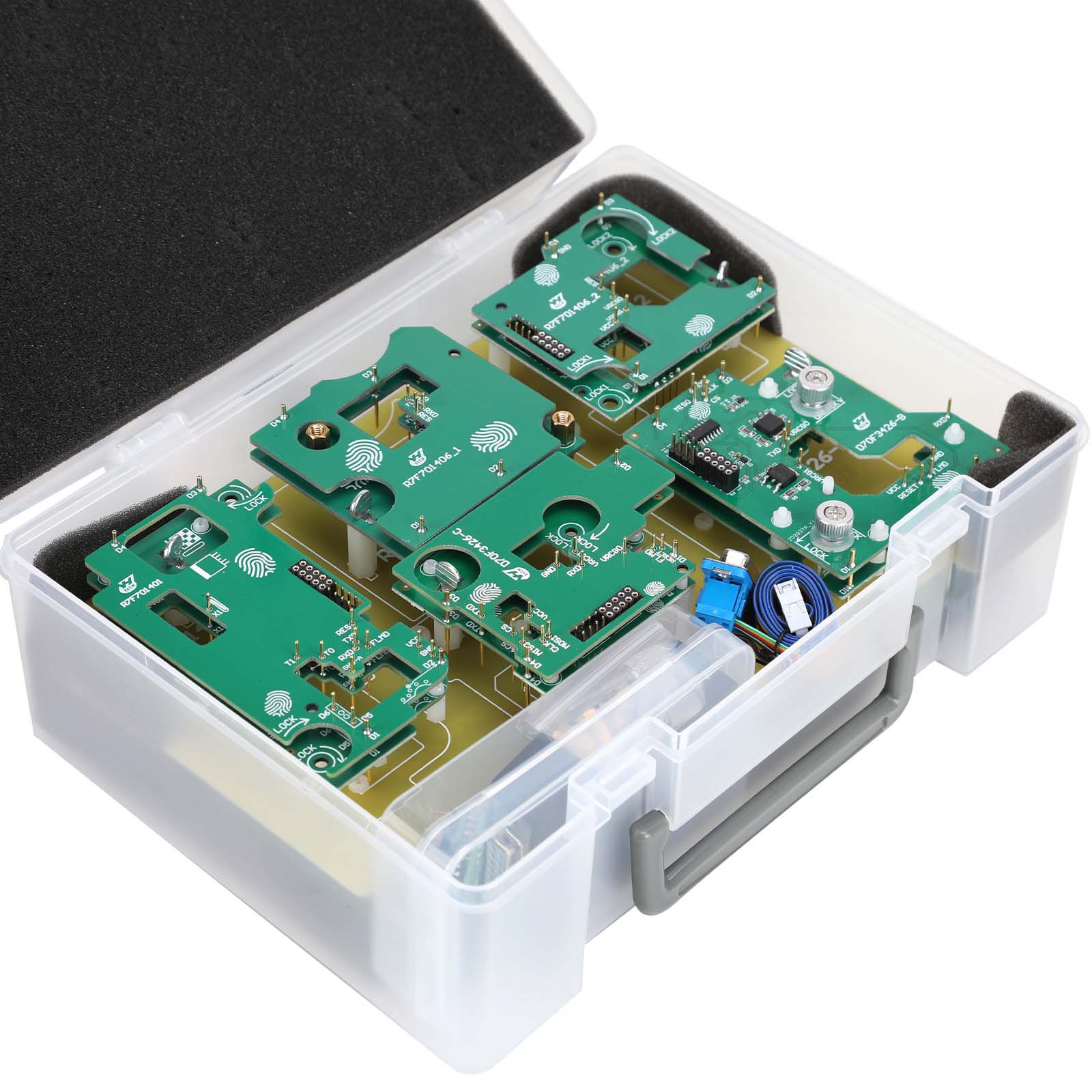 Yanhua ACDP VW MQB48 Módulo 33 com MQB RH850 Módulo 34 para VW Adicionar chaves Todas as chaves Instrumento perdido KM com licença A608 A609
